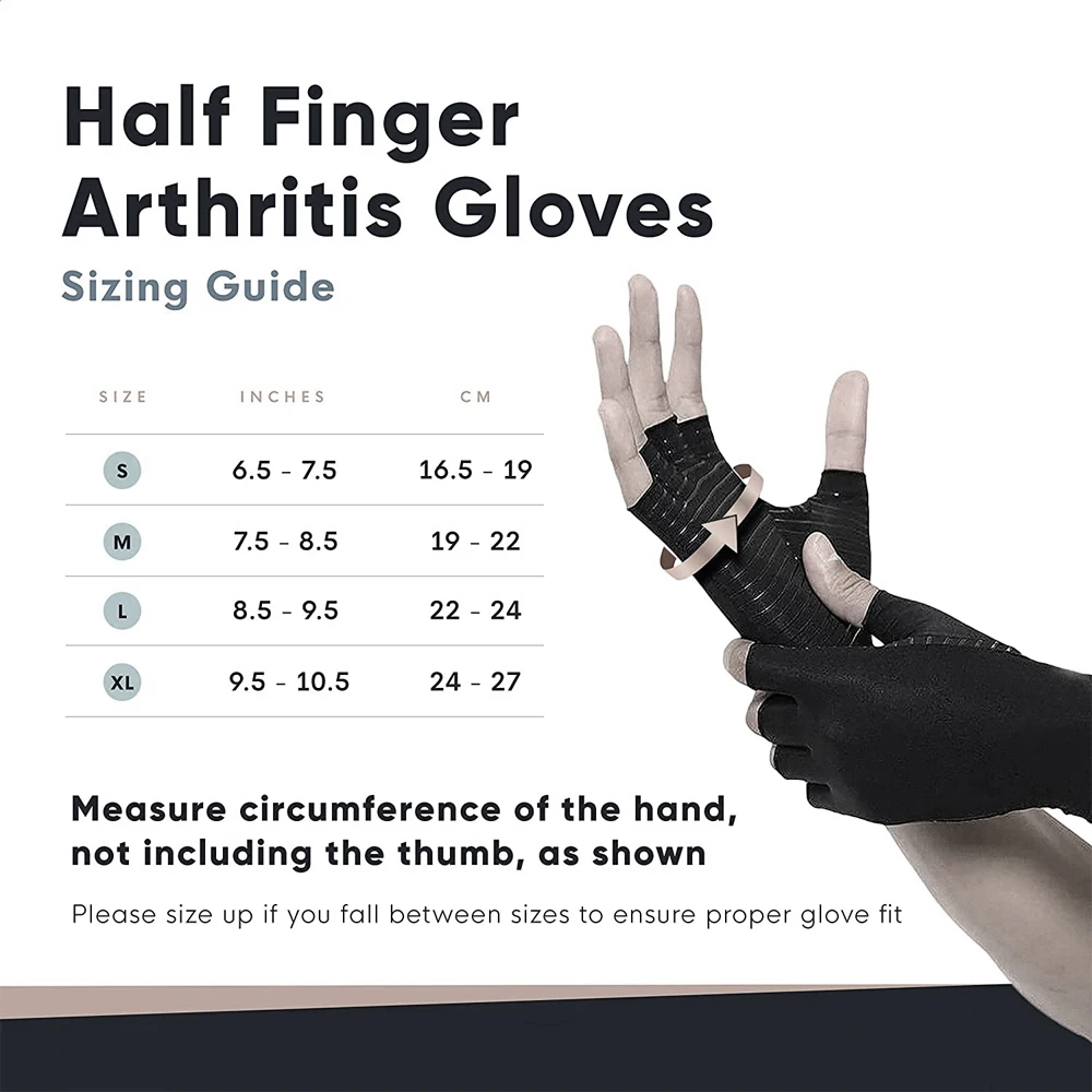 1Pair Copper Arthritis Compression Gloves Women Men Relieve Hand Pain Swelling a Review 2026: 294 Verified Reviews