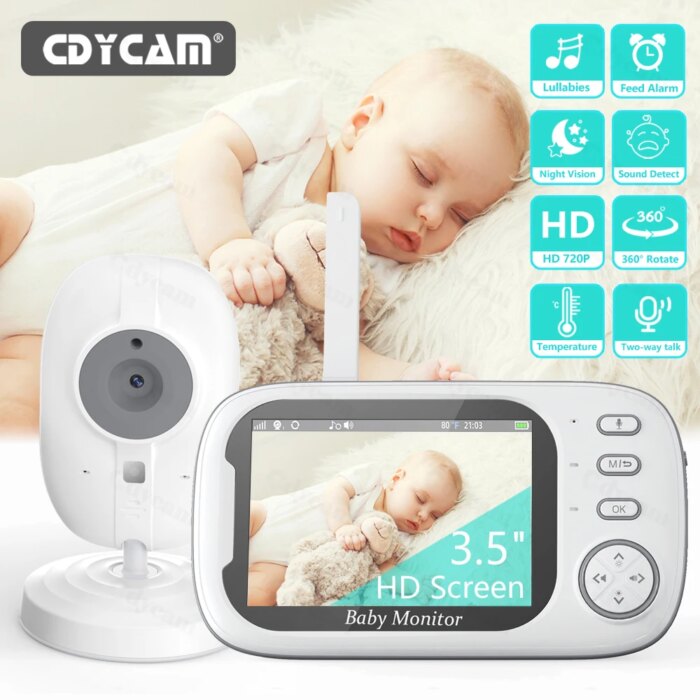 3.5 inch Wireless Video Baby Monitor Night Vision Temperature Monitoring 2 Way A Review 2026: 183 Verified Reviews