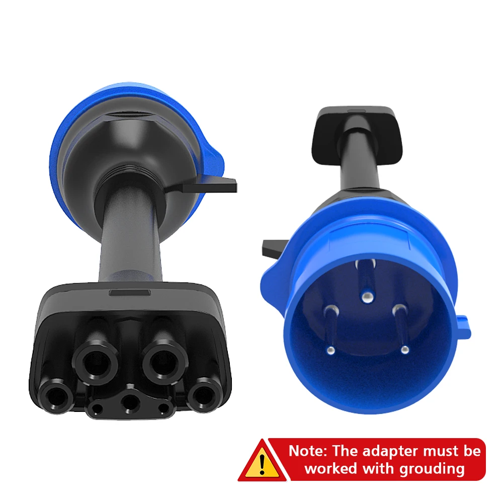 For Tesla 3 Pin Blue CEE Adapter Tesla Model S,3,X,Y Gen 2 Ev Charger Extension  Review 2026: 160 Verified Reviews