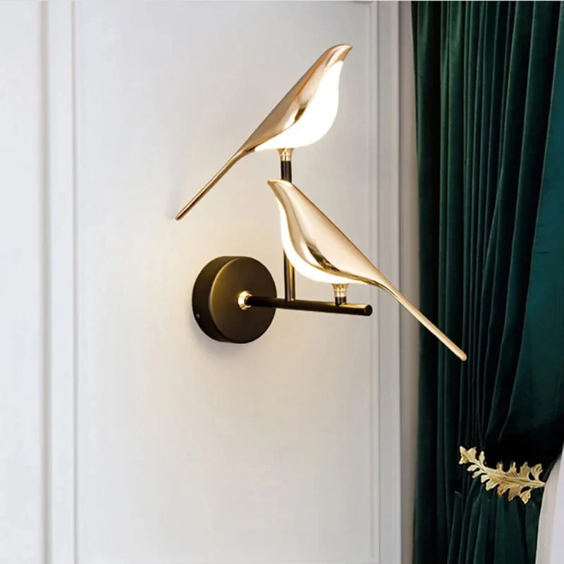 Nordic Golden Bird LED Wall Lights Parlor Bar Creative Wall Lamps Novelty Sconce Review 2026: 153 Verified Reviews
