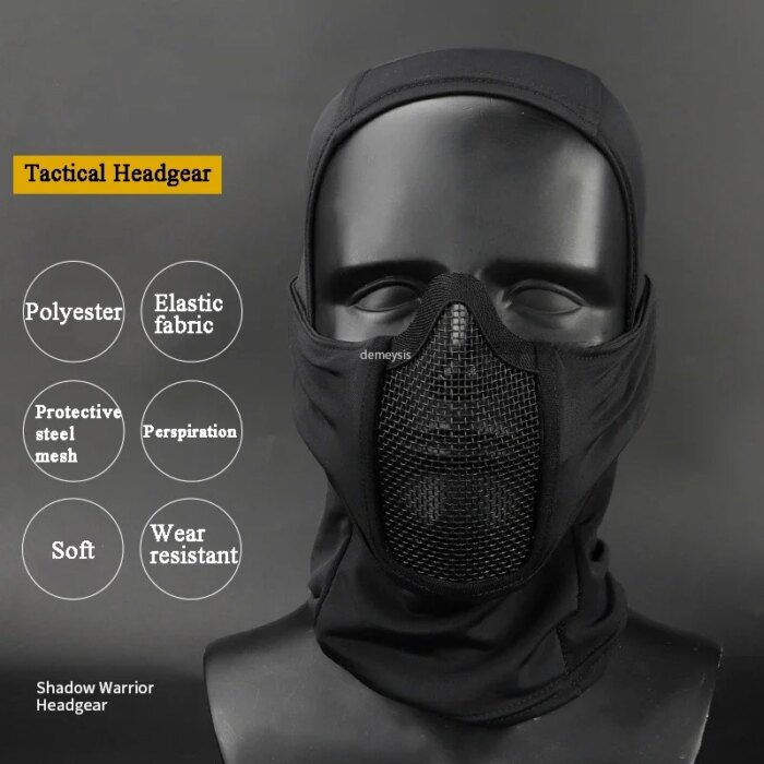 Tactical Balaclava Mesh Mask Airsoft Paintball Full Face Protection Ninja Style  Review 2026: 329 Verified Reviews