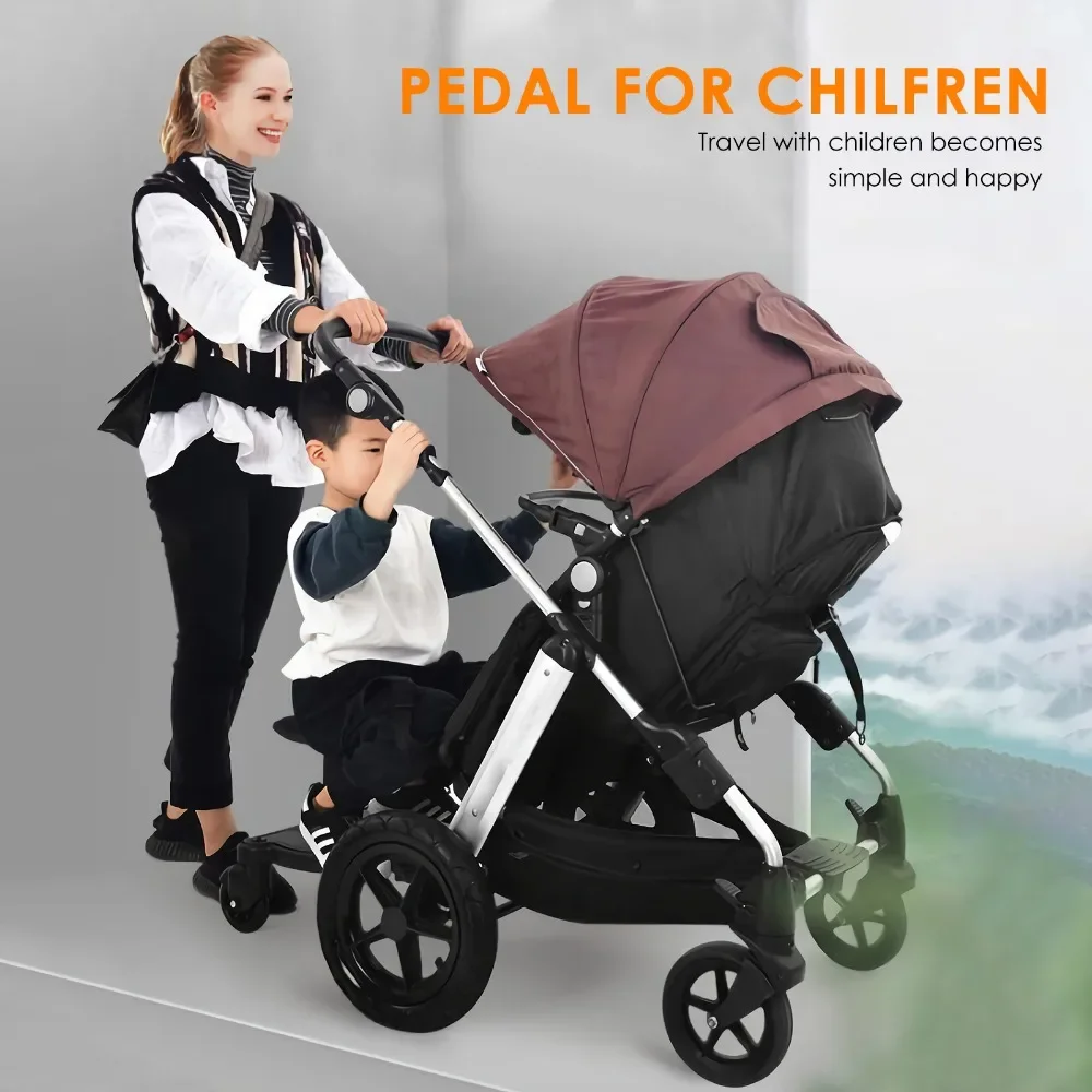Universal Strollers Step Board Adapter with Seat Second Child Jogger Twins Scoot Review 2026: 327 Verified Reviews